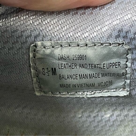 Nurse Mates Dash  Black Leather Slip On Nurse Sneakers Size 8.5M - Picture 4 of 16